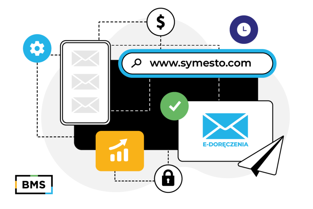 e-Doręczenia to moduł w autorskim systemie do obiegu korespondencji BMS Symesto